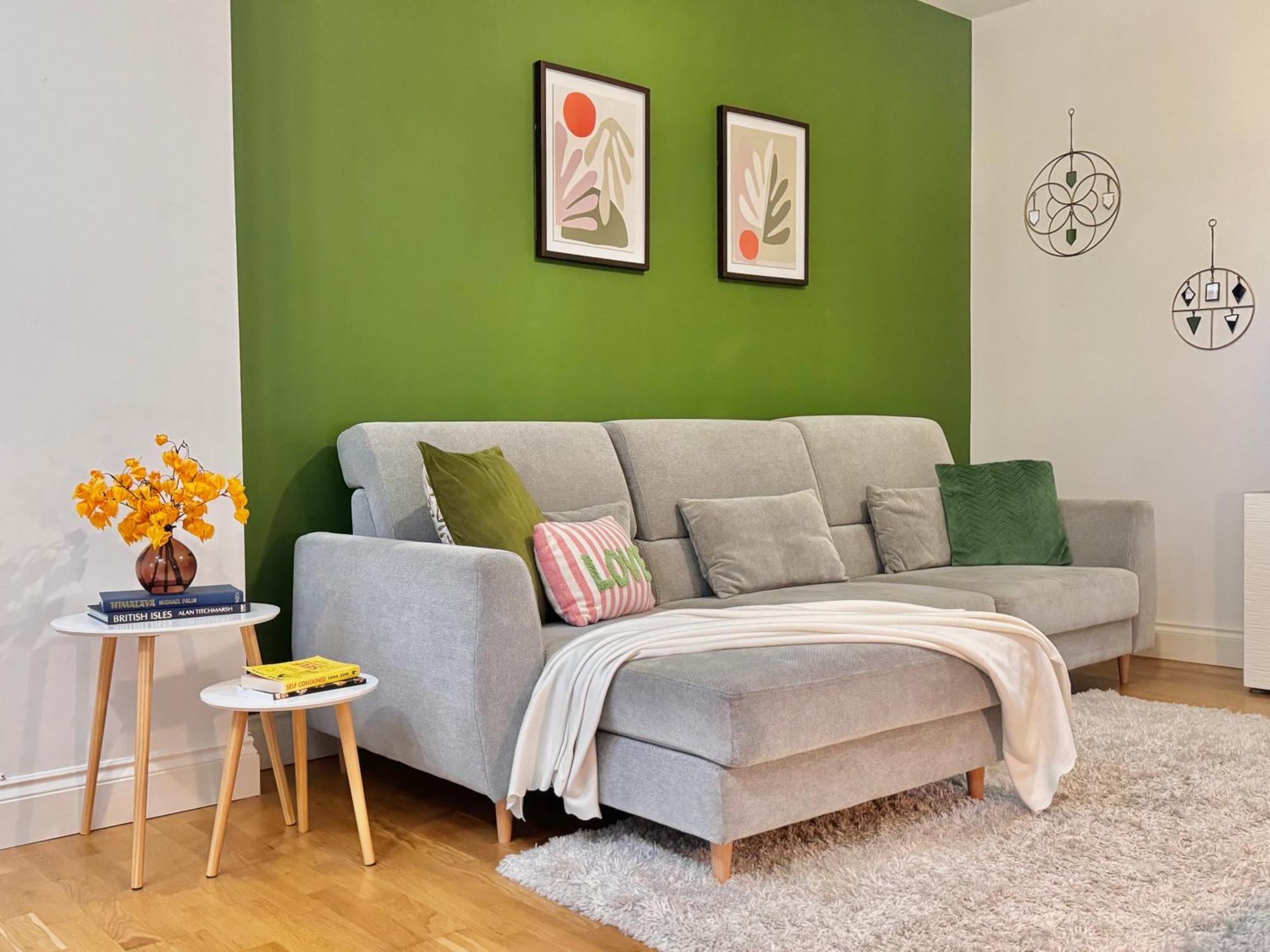 Modern 1-Bed Apt 30Min To Central London & Parking Ngoại thất bức ảnh